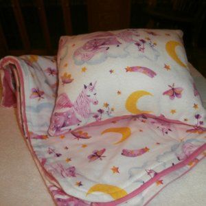 Baby blanket and pillow